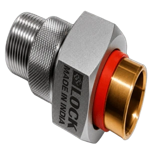 Dielectric Union – MPT Steel x Brazed With CU