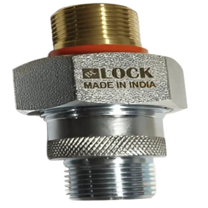 Dielectric Union - MPT Steel x MPT Brass
