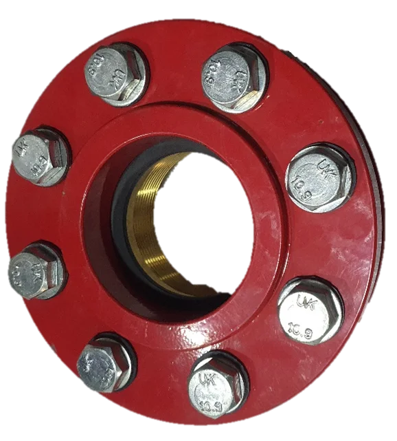 Dielectric Flange – FPT Steel x Brazed With CU